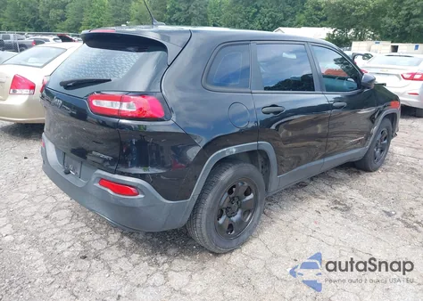 2014 Jeep Cherokee Sport from USA, damaged, VIN 1C4PJLAB4EW123740
